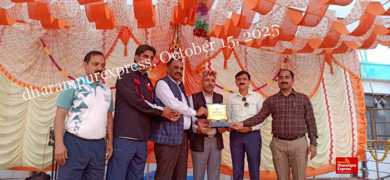 प्रतिभाशाली खिलाड़ियों को बेहतरीन सुविधाएं दे रहे हैं मुख्यमंत्री : अजय शर्मा