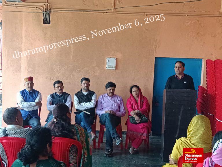 समीरपुर मंडल की अवाहदेवी में सभी मोर्चों की परिचयात्मक बैठक संपन्न