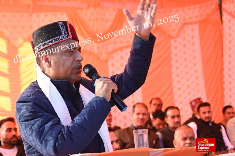 मुख्यमंत्री ने आपदा प्रभावितों के सामने भी बहाई अपने पुराने झूठों की नदी : जयराम ठाकुर