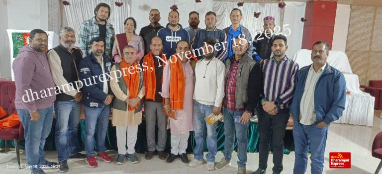 भाजपा जिला हमीरपुर द्वारा किसान मोर्चा एवं आईटी सेल की परिचयात्मक बैठकें सम्पन्न