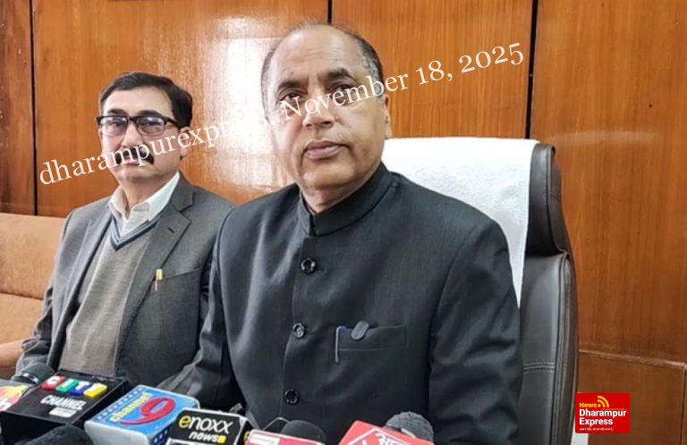 सैकड़ों लोगों की मौत और तीन साल की नाकामी के बाद किस बात का जश्न मनाएगी सरकार : जयराम ठाकुर