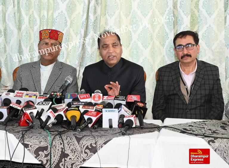 कांग्रेस सरकार का 3 साल का जश्न गले से नहीं उतर रहा : जयराम ठाकुर