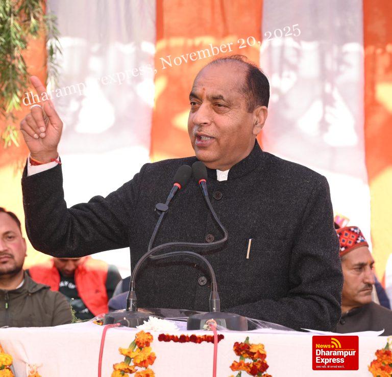 आपदा से क्षतिग्रस्त हुई सड़कों के लिए सीआईआरएफ फंड बहुत बड़ी राहत : जयराम ठाकुर