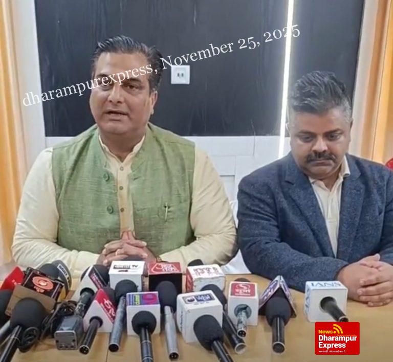 हमीरपुर को दूसरा सुपर स्पेशलिटी मेडिकल कॉलेज देने पर मुख्यमंत्री का आभार : डॉ. पुष्पेंद्र वर्मा