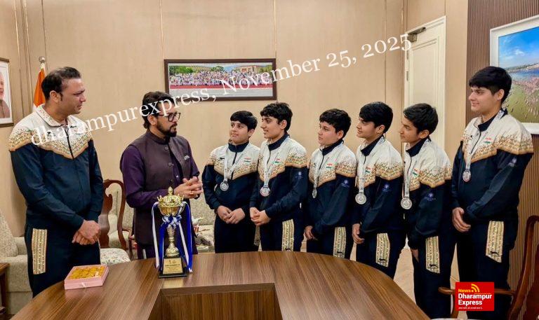अनुराग सिंह ठाकुर ने अंतरराष्ट्रीय प्रतियोगिताओं में शानदार प्रदर्शन करने वाली भारतीय बेटियों को दी बधाई