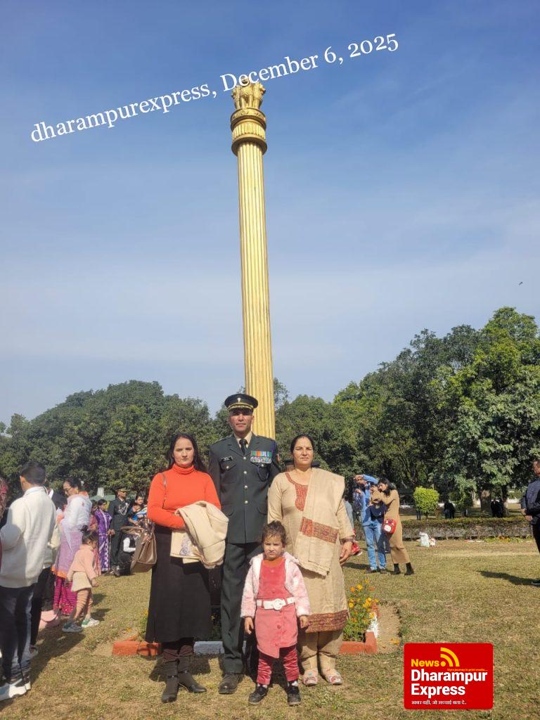 बड़सर के नवनीत कुमार भारतीय सेना में बने लेफ्टिनेंट, क्षेत्र में खुशी की लहर