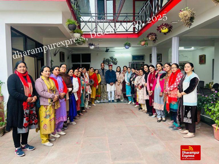 हमीरपुर में भाजपा जिला महिला मोर्चा की परिचायक बैठक संपन्न