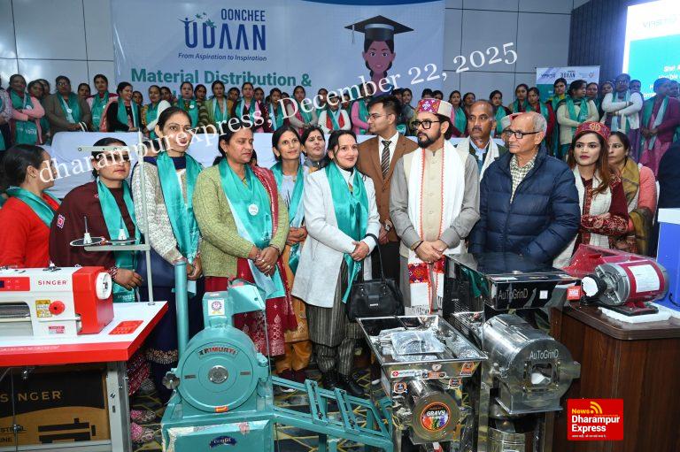 ऊँची उड़ान, महिलाओं के सम्मान व आत्मनिर्भरता की पहचान: अनुराग सिंह ठाकुर 