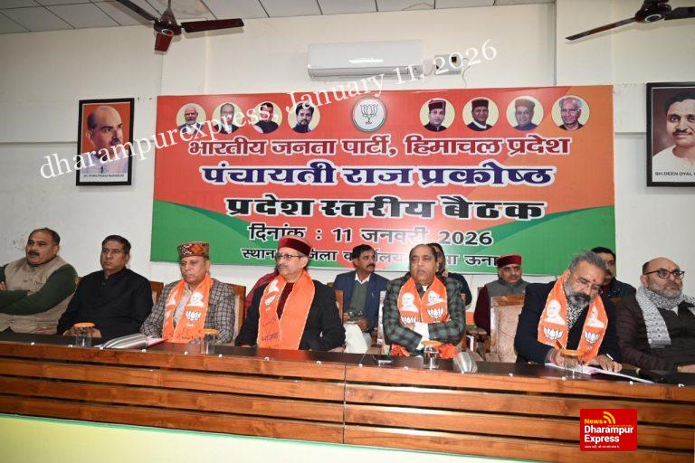 व्यवस्था परिवर्तन के नाम पर व्यवस्था का पतन, ऊना में सुक्खू सरकार पर बरसे जयराम ठाकुर