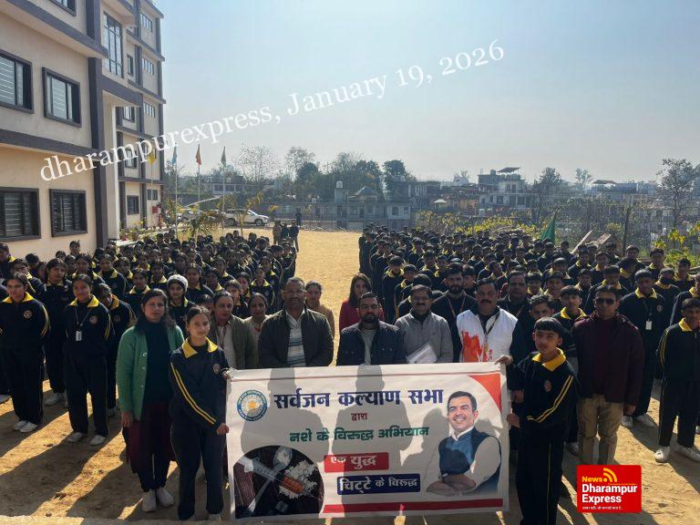 चिट्टा बेचने वाले हैं मौत के सौदागर: नवीन शर्मा