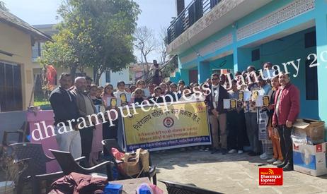 नादौन की 12 पंचायतों की 35 मेधावी बेटियों को किया पुरस्कृत