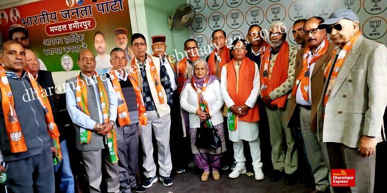 वरिष्ठ नागरिक प्रकोष्ठ की परिचायक बैठक भाजपा कार्यालय में संपन्न