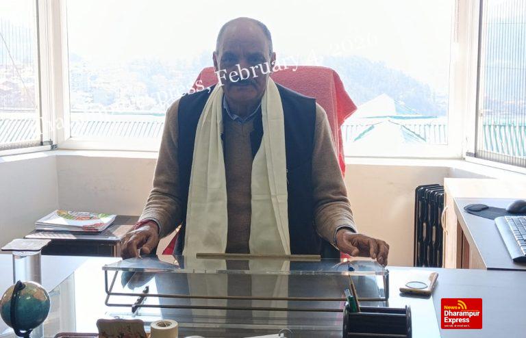 कुलदीप सिंह पठानिया ने शिमला में संभाला कार्यभार