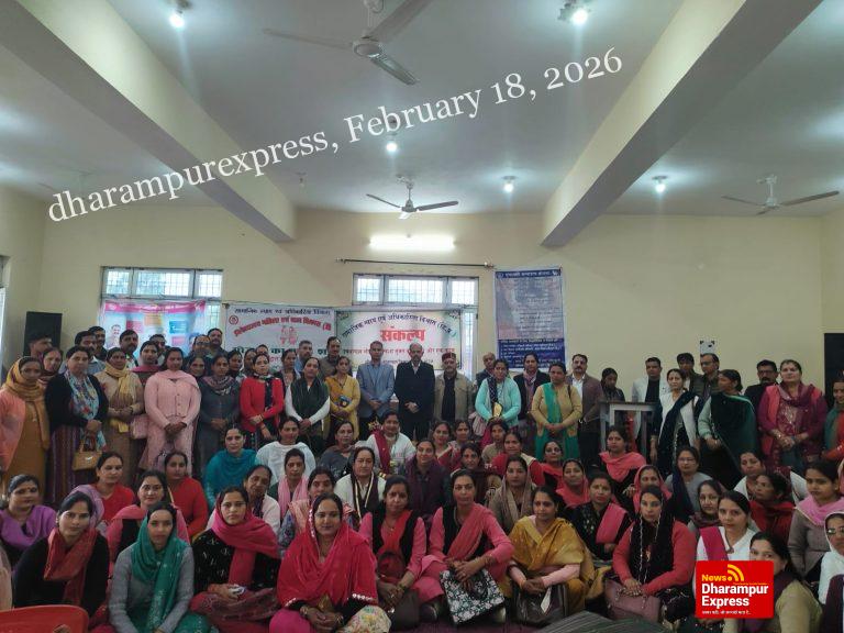 भोरंज के गांव खुथड़ीं में आयोजित किया गया नशा विरोधी जागरुकता कार्यक्रम