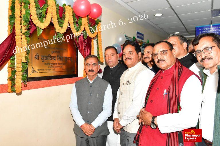 मुख्यमंत्री ने नेरचौक में रोबोटिक सर्जरी सुविधा का किया शुभारंभ