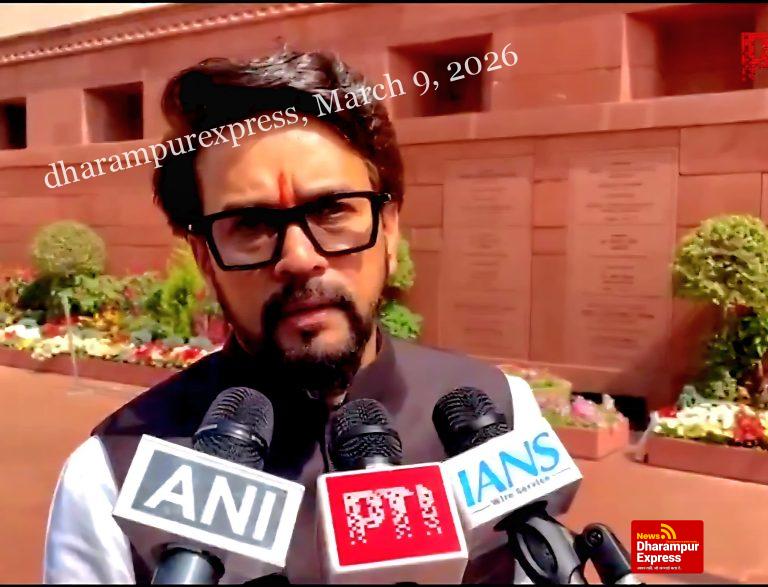 देश ने इतना नेतृत्वहीन, तर्क व तथ्यहीन विपक्ष कभी नहीं देखा: अनुराग सिंह ठाकुर