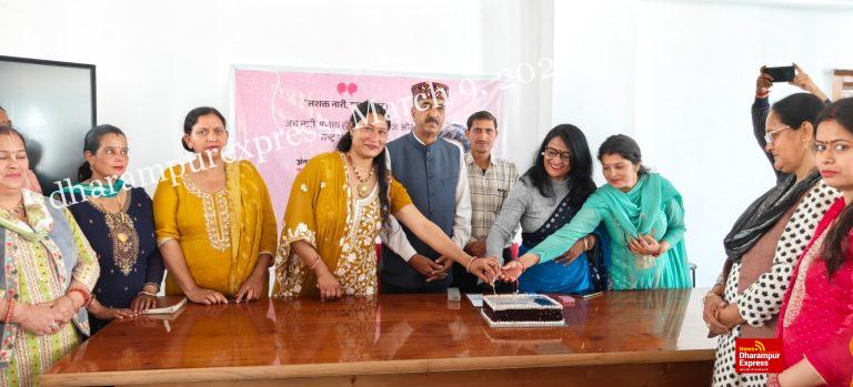 हमीरपुर में ‘ऊंची उड़ान’ के साथ नारी शक्ति का सम्मान: सांसद अनुराग सिंह ठाकुर के सहयोग से 100 महिला उद्यमी सम्मानित
