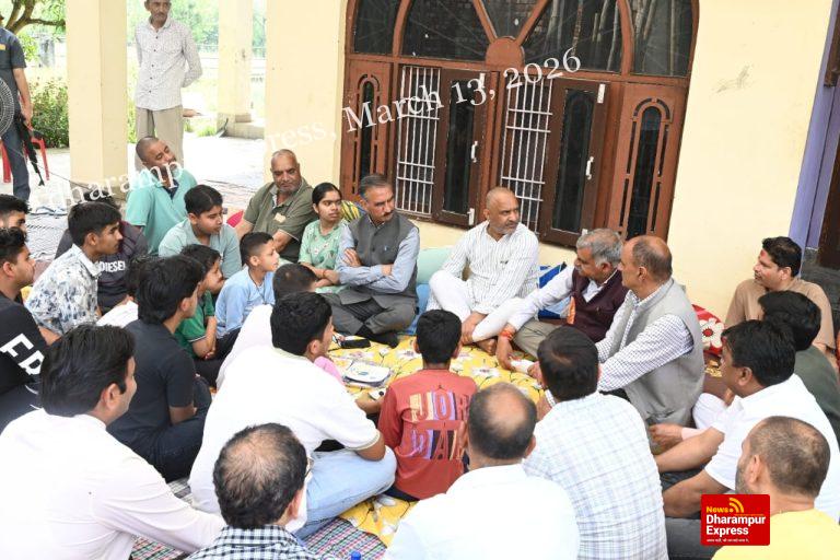 मुख्यमंत्री ने शक्ति चंद कंवर के निधन पर शोक व्यक्त किया