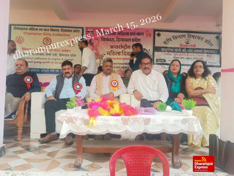 अंतरराष्ट्रीय महिला दिवस महिलाओं के सम्मान और समानता के प्रति हमारी प्रतिबद्धता का प्रतीक: सुरेश कुमार