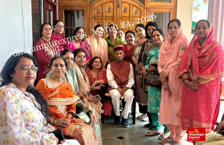 महिलाओं की भागीदारी से ही सशक्त लोकतंत्र का निर्माण संभव: प्रो. प्रेम कुमार धूमल