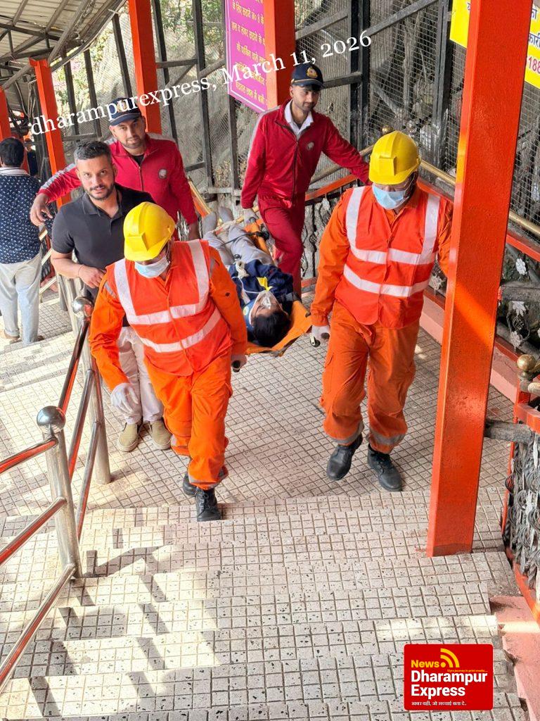 दियोटसिद्ध में चैत्र मास मेलों की तैयारियों के लिए की मॉक ड्रिल