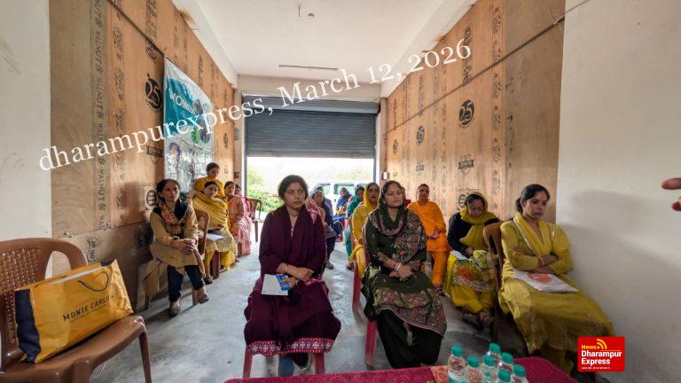 नाबार्ड द्वारा घनाल में स्वयं सहायता समूहों के लिए प्रशिक्षण कार्यक्रम आयोजित