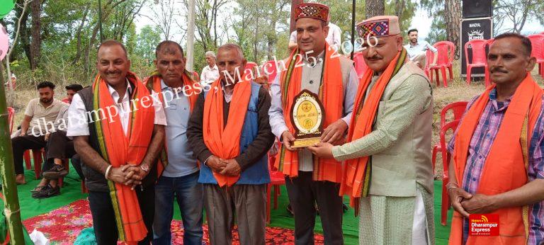 नरेश ठाकुर ने किया पक्का भरो के छिंज मेले का शुभारंभ