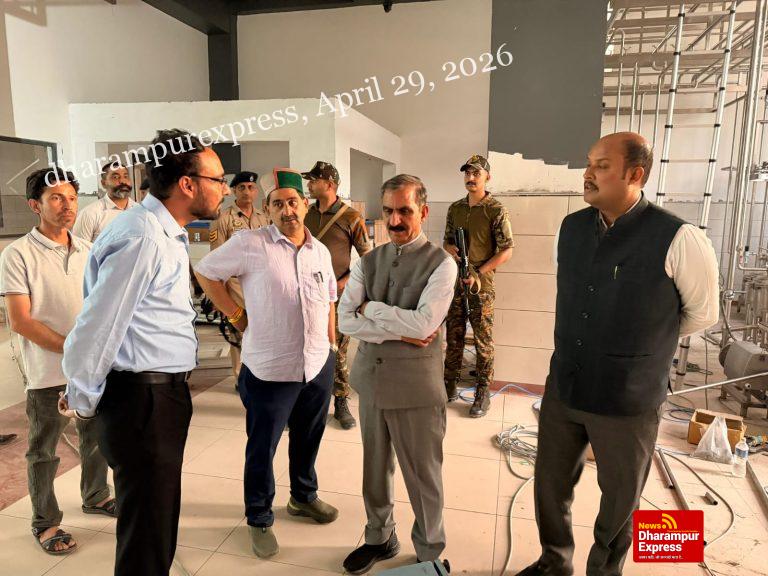 ग्रामीण अर्थ-व्यवस्था की मजबूती में मील का पत्थर बनेगा ढगवार मिल्क प्लांटः सीएम