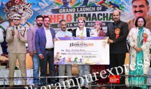 मुख्यमंत्री ने खिलाड़ियों को प्रदान किए 17.85 करोड़ रुपये के चेक, हिम रतन पुरस्कार से किया सम्मानित